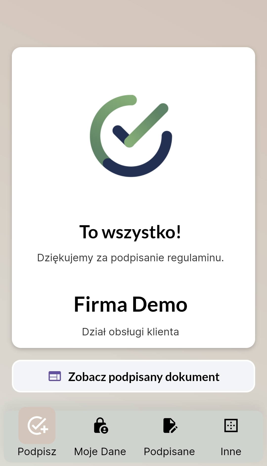 Dokument podpisany